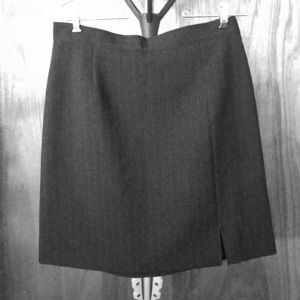 Black pencil skirt.